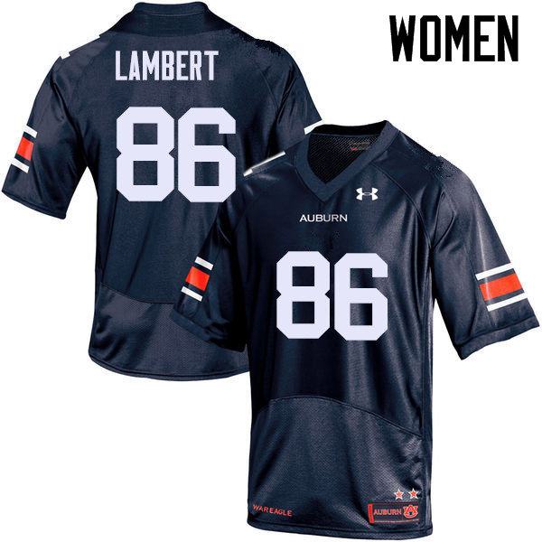 Women Auburn Tigers #86 DaVonte Lambert College Football Jerseys Sale-Navy